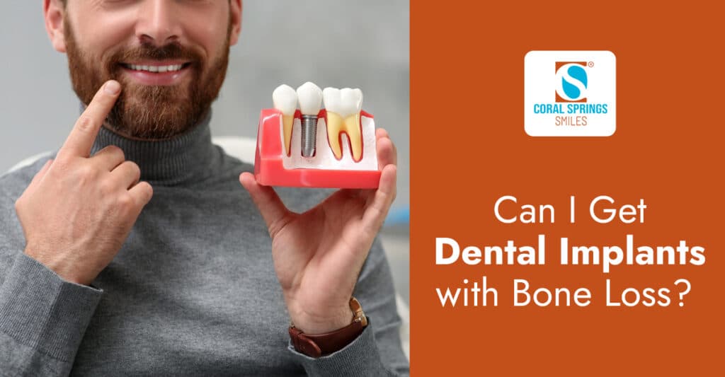 Dental implants with bone loss
