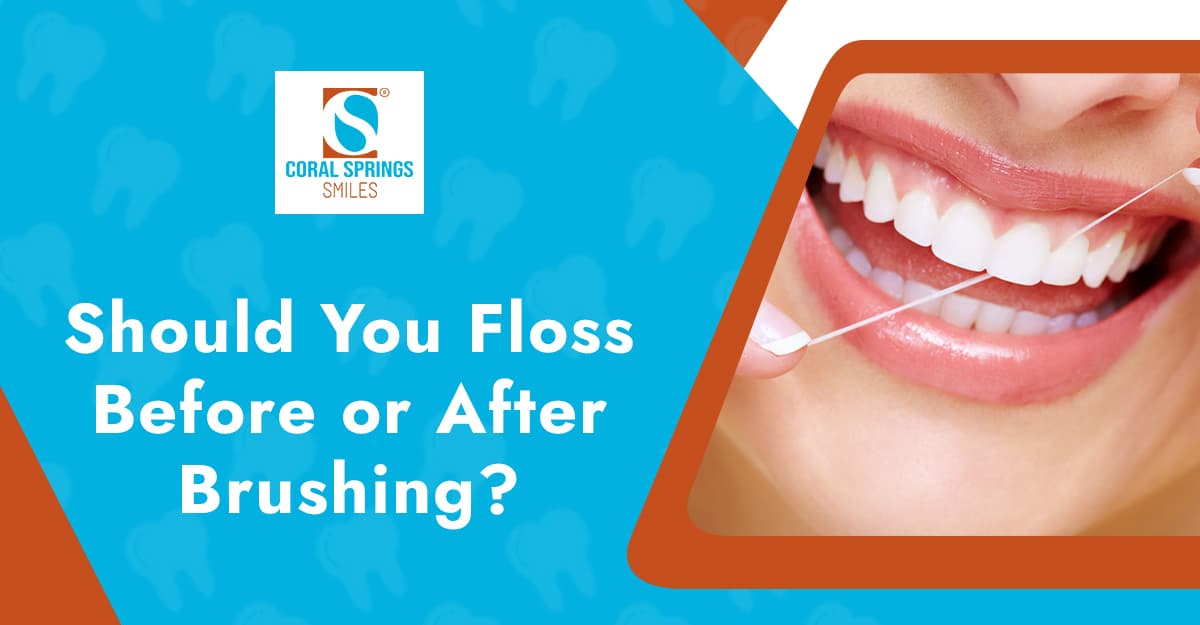 The Great Flossing Debate: Should you floss before or after brushing?