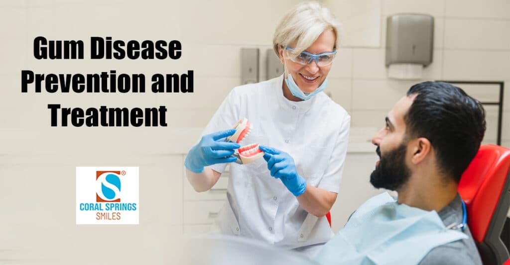 Gum disease prevention and treatment
