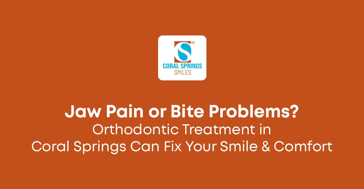 Orthodontic treatment for bite alignment and jaw comfort