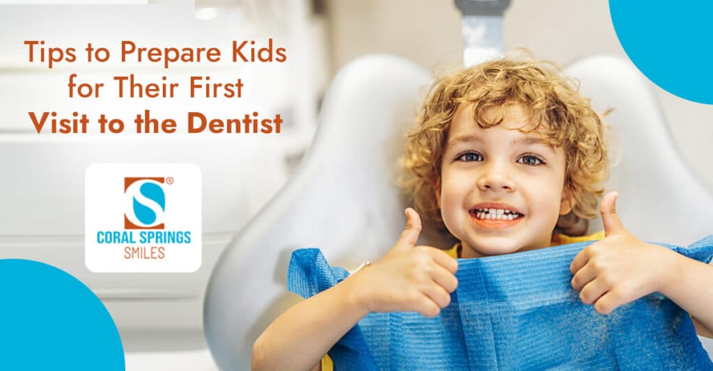 Preparing kids for their first dentist visit