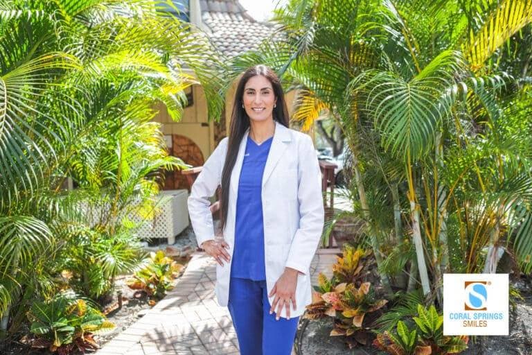 Coral Springs Smiles team member in professional attire at the practice