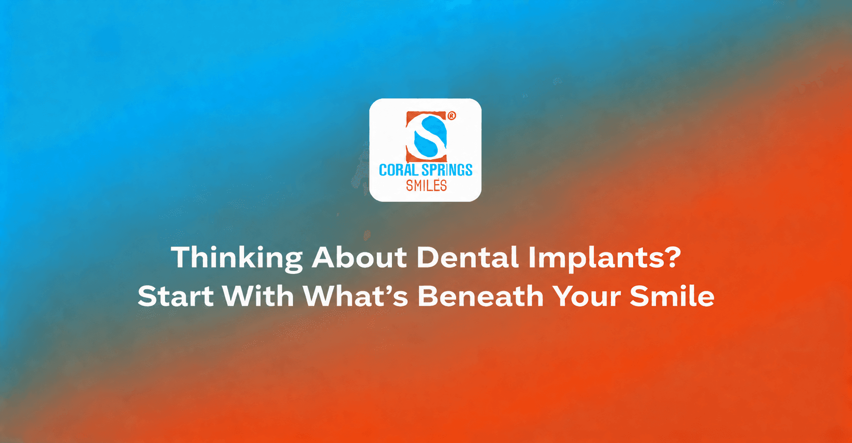 Thinking about dental implants and starting with a pre-implant evaluation