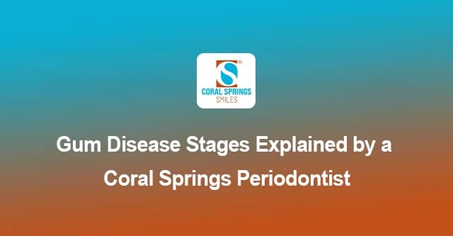 Coral Springs gum specialist Dr. Payal Anand examining a patient's gums for signs of gum disease